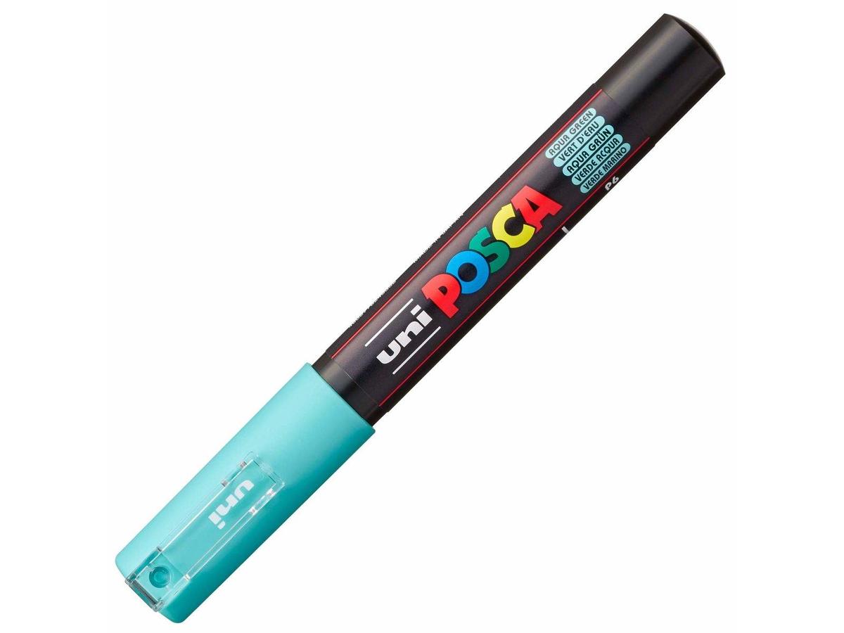 Posca acrylmarker - PC-1MC 0.7mm – 6 aqua groen