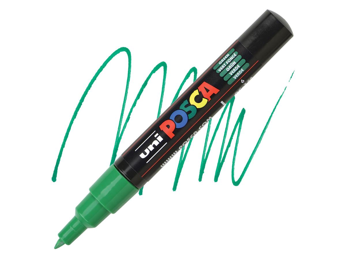 Posca acrylmarker - PC-1MC 0.7mm - 6 groen