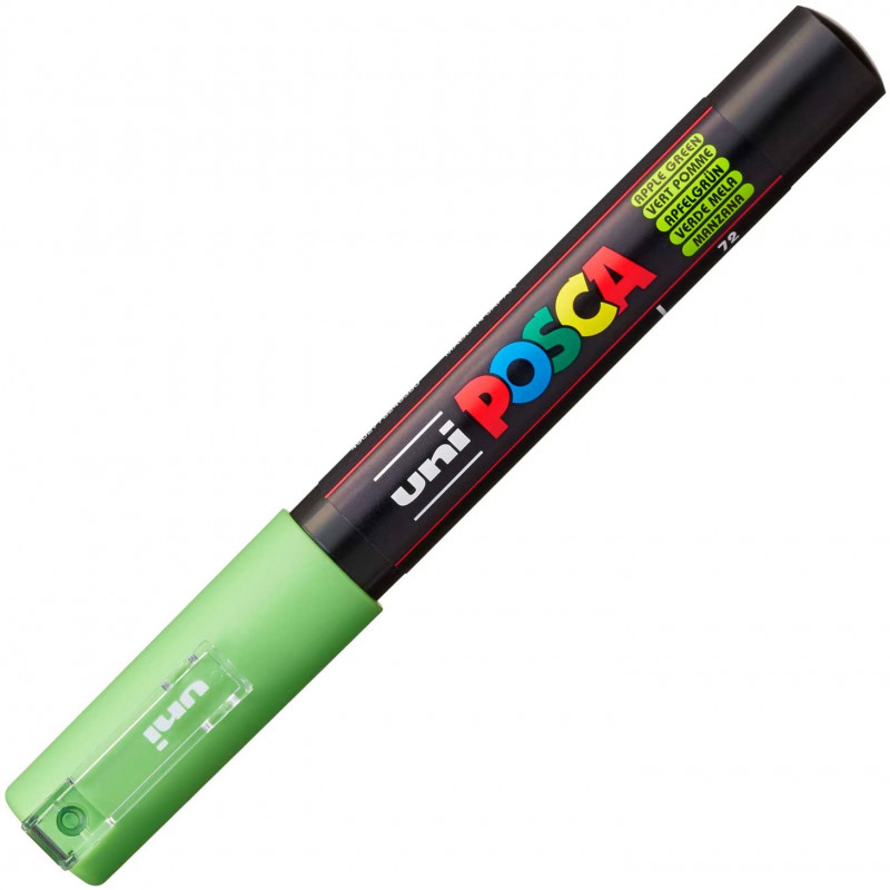 Posca acrylmarker - PC-1MC 0.7mm - 72 appel groen