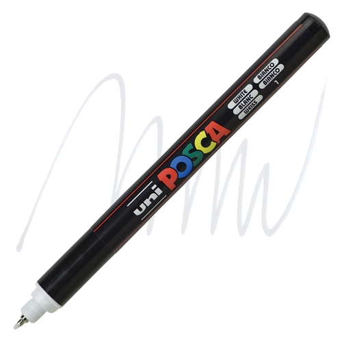 Posca acrylmarker - PC-1MR 0.7mm - 1 wit