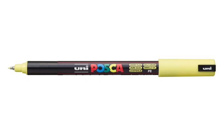 Posca acrylmarker - PC-1MR 0.7mm – 2 zonnegeel
