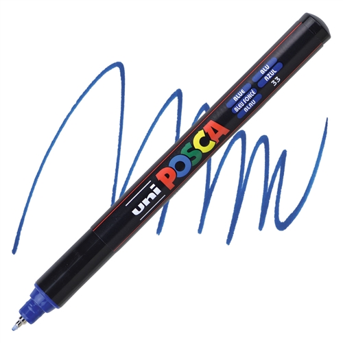 Posca acrylmarker - PC-1MR 0.7mm - 33 donkerblauw