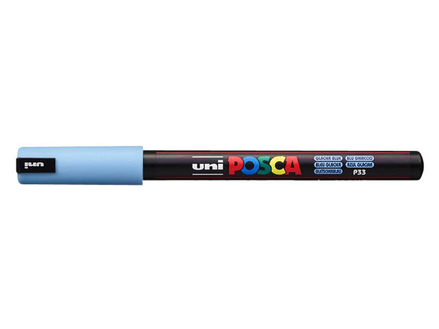 Posca acrylmarker - PC-1MR 0.7mm - 33 ijs blauw