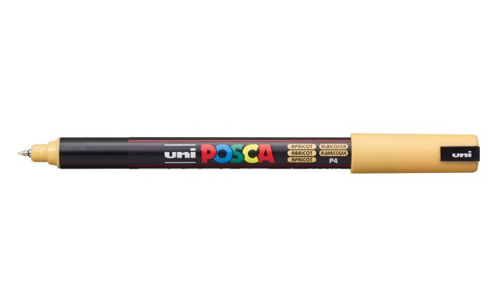 Posca acrylmarker - PC-1MR 0.7mm – 4 abrikoos