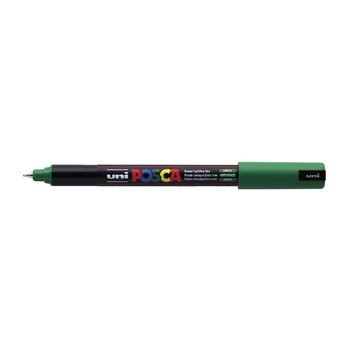 Posca acrylmarker - PC-1MR 0.7mm - 6 donkergroen