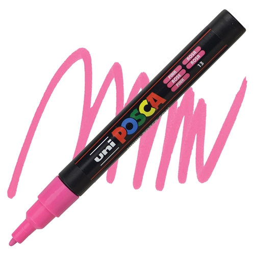 Posca acrylmarker - PC-3M 0.9-1.3mm - 13 roze