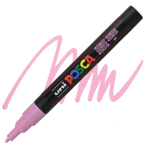 Posca acrylmarker - PC-3M 0.9-1.3mm - 51 lichtroze