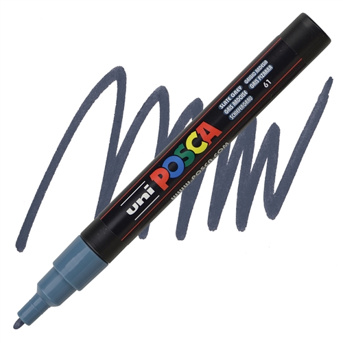 Posca acrylmarker - PC-3M 0.9-1.3mm - 61 leigrijs