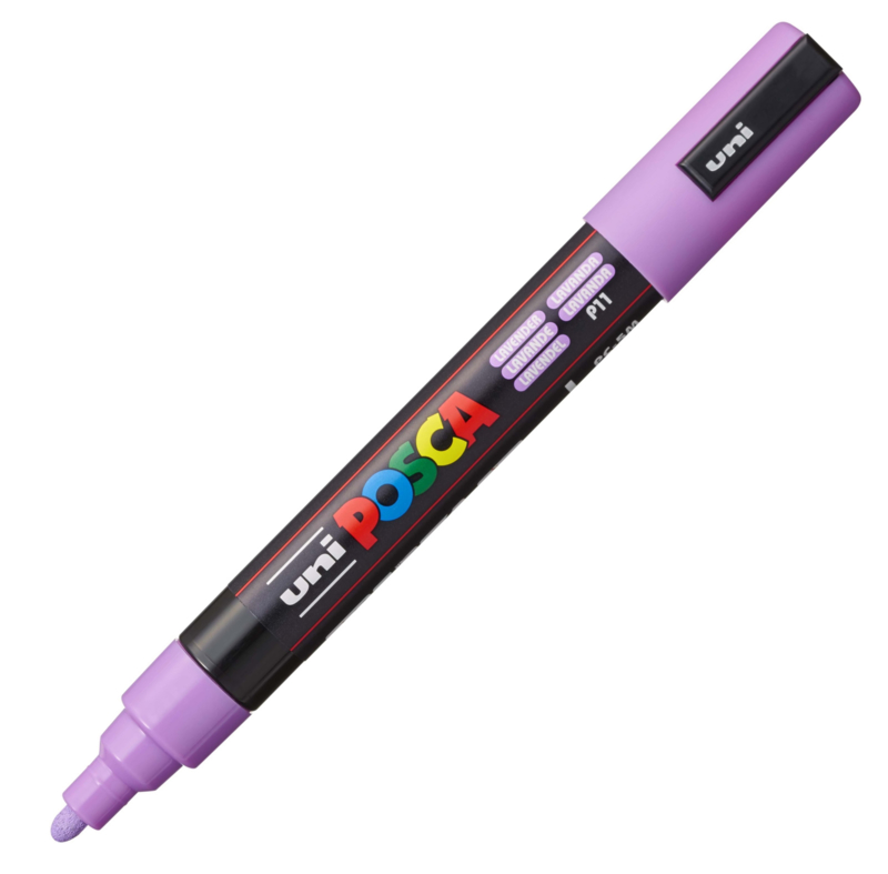 Posca acrylmarker - PC-5M 1.8-2.5mm -11 lavendel