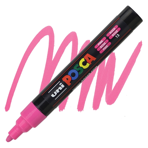 Posca acrylmarker - PC-5M 1.8-2.5mm - 13 roze