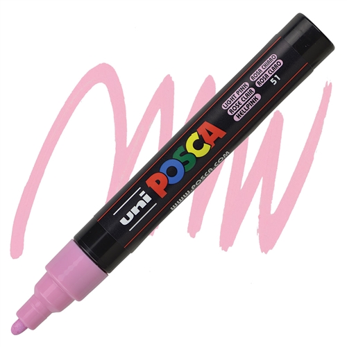 Posca acrylmarker - PC-5M 1.8-2.5mm - 51 lichtroze