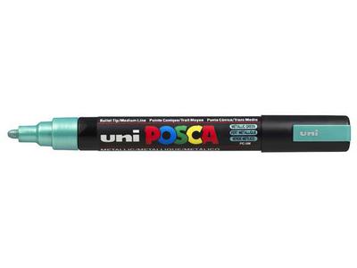 Posca acrylmarker - PC-5M 1.8-2.5mm – 6 metallic groen