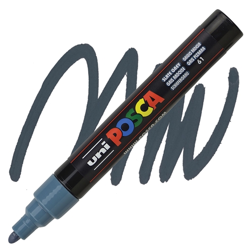 Posca acrylmarker - PC-5M 1.8-2.5mm - 61 leigrijs