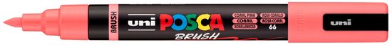 Posca acrylmarker - PC-5M brush - 66 Koraal