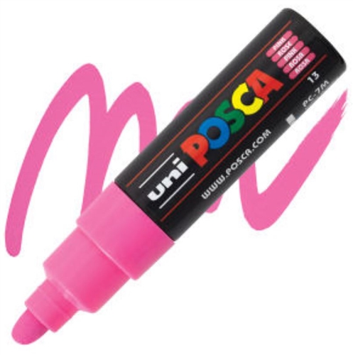 Posca acrylmarker - PC-7M 4.5-5.5mm - 13 roze