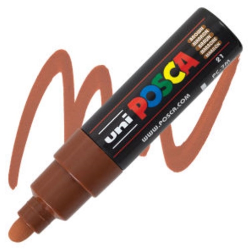 Posca acrylmarker - PC-7M 4.5-5.5mm - 21 kastanjebruin