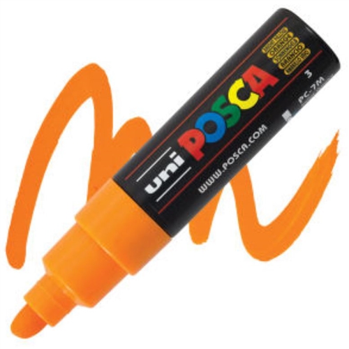 Posca acrylmarker - PC-7M 4.5-5.5mm – 3 oranje