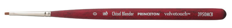 Princeton Velvetouch chisel blender synthetisch - serie 3950CB-6