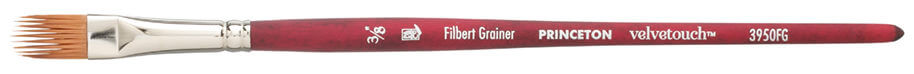Princeton Velvetouch filbert fan synthetisch - serie 3950FN-10/0