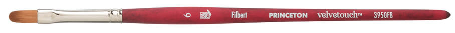 Princeton Velvetouch filbert synthetisch - serie 3950FB-6