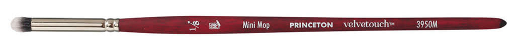 Princeton Velvetouch mini mop - serie 3950M-012