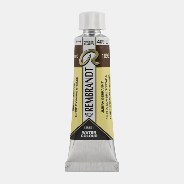 Rembrandt aquarelverf 10ml S1 - 409 omber gebrand