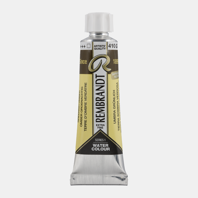 Rembrandt aquarelverf 10ml S1 - 410 omber groenachtig