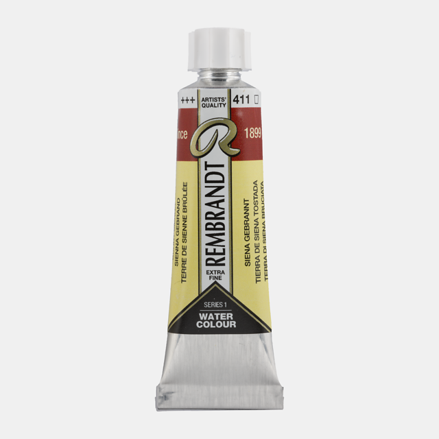 Rembrandt aquarelverf 10ml S1 - 411 sienna gebrand