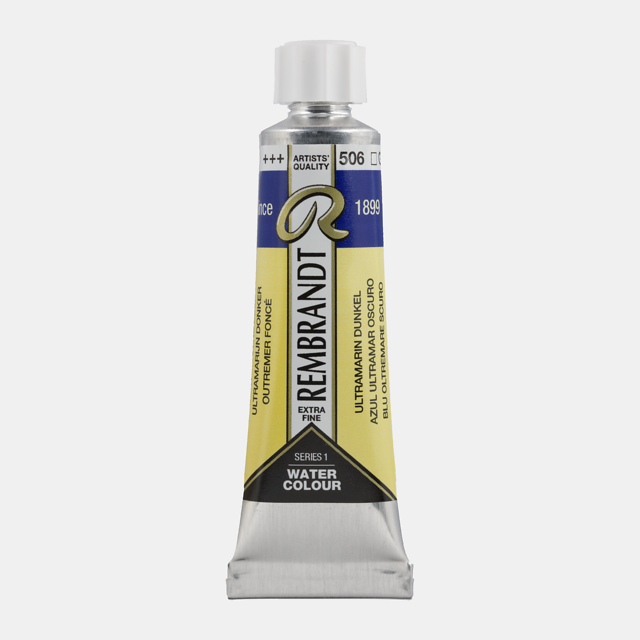 Rembrandt aquarelverf 10ml S1 - 506 ultramarijn donker