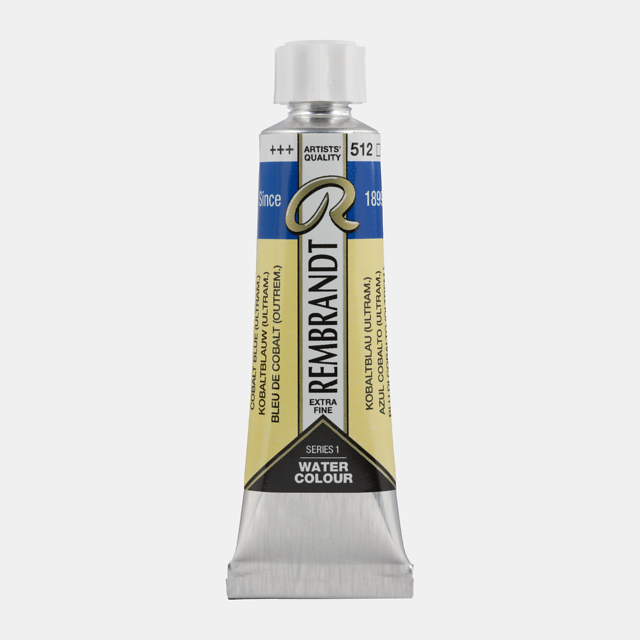 Rembrandt aquarelverf 10ml S1 - 512 kobaltblauw (ultramarijn)