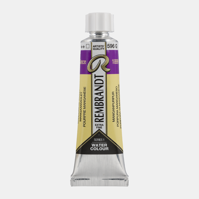 Rembrandt aquarelverf 10ml S1 - 596 mangaanviolet