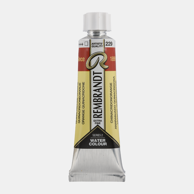 Rembrandt aquarelverf 10ml S2 - 229 quinacridone oranje