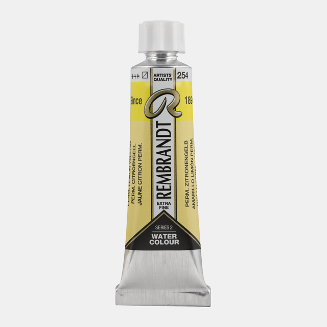 Rembrandt aquarelverf 10ml S2 - 254 permanent geel citroen