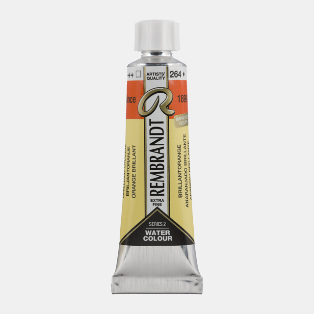 Rembrandt aquarelverf 10ml S2 - 264 briljant oranje