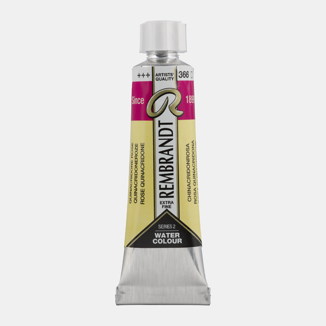 Rembrandt aquarelverf 10ml S2 - 366 quinacridone roze