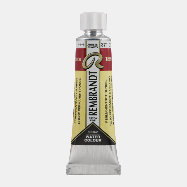 Rembrandt aquarelverf 10ml S2 - 371 permanent rood donker