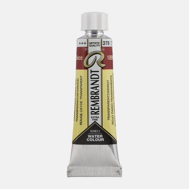 Rembrandt aquarelverf 10ml S2 - 378 transparant oxyde rood