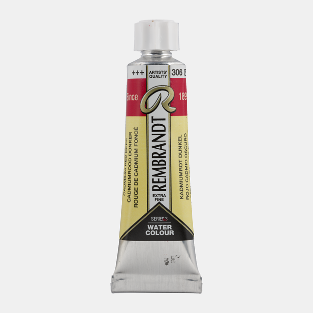 Rembrandt aquarelverf 10ml S3 - 306 cadmiumrood donker