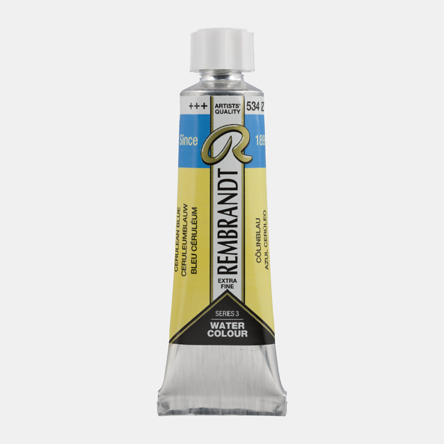 Rembrandt aquarelverf 10ml S3 - 534 ceruleumblauw