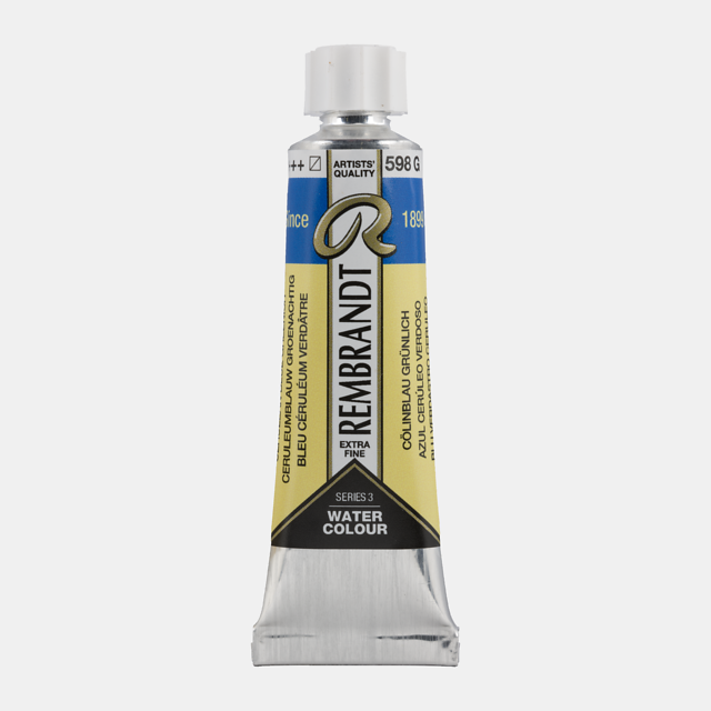 Rembrandt aquarelverf 10ml S3 - 598 ceruleum groenachtig