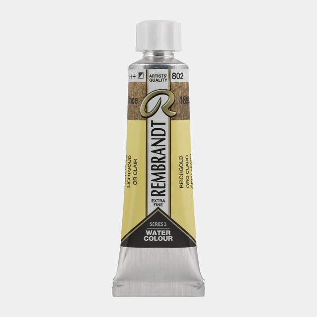 Rembrandt aquarelverf 10ml S3 - 802 licht goud