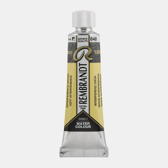 Rembrandt aquarelverf 10ml S3 - 848 interference groen