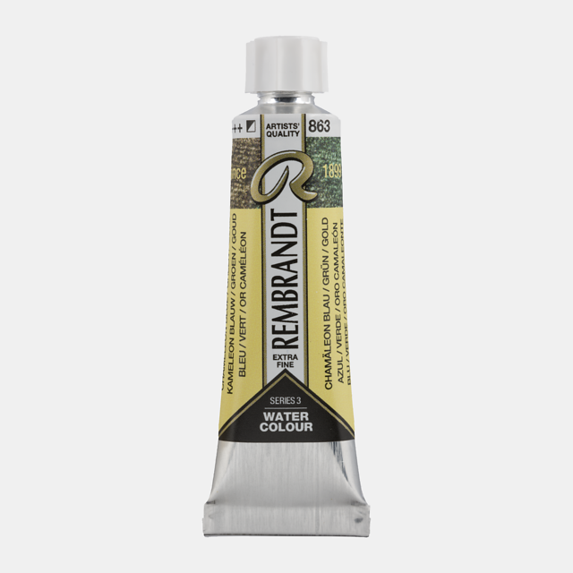 Rembrandt aquarelverf 10ml S3 - 863 kameleon blauw, groen, goud