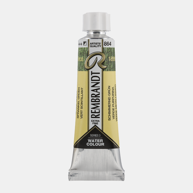 Rembrandt aquarelverf 10ml S3 - 864 sprankel groen