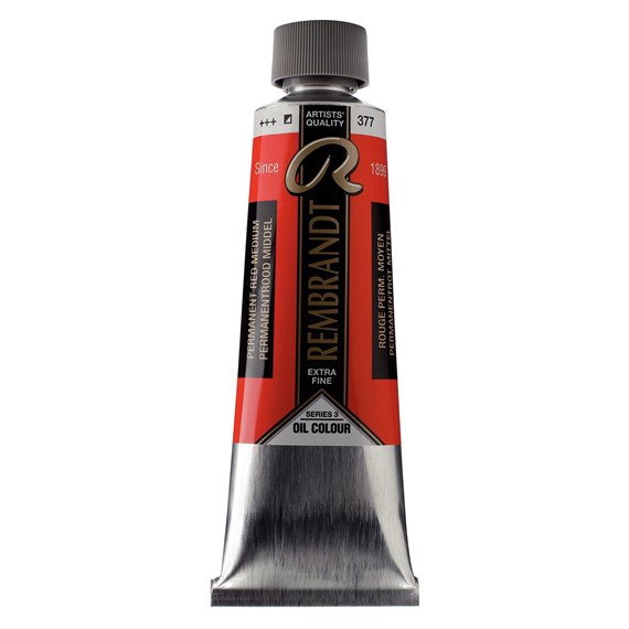 Rembrandt olieverf 150ml - S3 377 permanent rood medium
