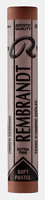 Rembrandt softpastel - 409.8 omber gebrand