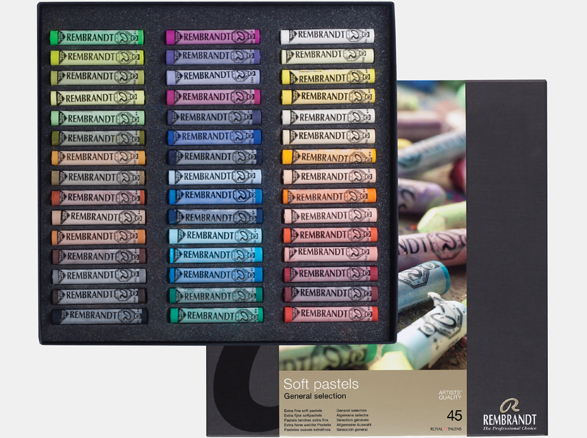 Rembrandt softpastels - set 45 pastels
