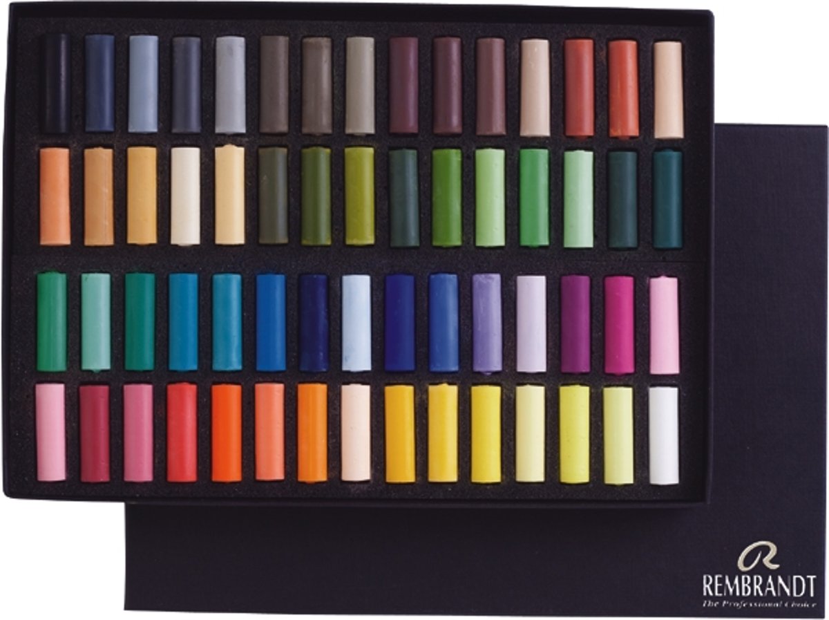 Rembrandt softpastels - set 60 halve pastels