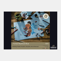 Rembrandt toned tekenpapier A4 - mystical blue