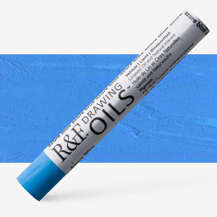 R&F drawing oils - 3102 azure blue